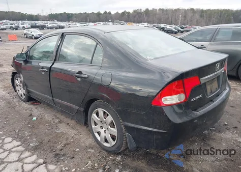 2010 Honda Civic Lx z USA, uszkodzony, nr VIN 2HGFA1F50AH322961